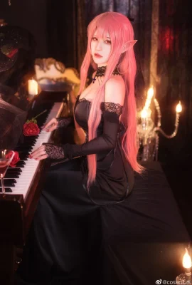Azur Lane Duke of York’s Corolla of Eternal Night @coser Shisui (9 photos)