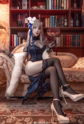Azur Lane Louis IX’s magnificent watchman@乐叶的语萱(9 photos)