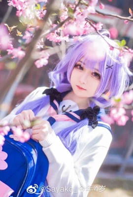 Azur Lane Unicorn @Sayako_ is 4 years old this year (9 photos)