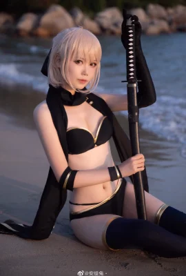 FGO Okita Soji@AntiRabbit· (9 photos)