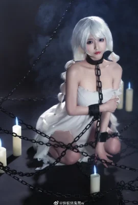 Azur Lane Aurora cos Dawn Princess in the Prison Tower cn Teppanyaki Ghost Dance w (9 photos)