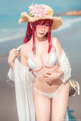 Azur Lane Sucuff Swimsuit cos cn Lost Figure QUQ (12 photos)