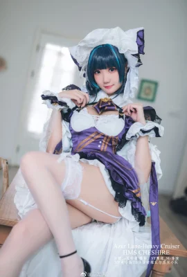 Azur Lane Cheshire cos sweet cat maid cn Gua Xi Jiang (12 photos)