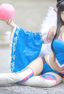 League of Legends Ahri @马格奇秋子(9 photos)
