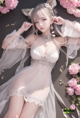 AI-generated beautiful Lolita with fairy spirit (31 Photos)