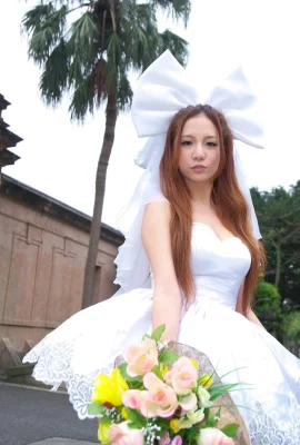 (Local) pretty girl Lin Caiti’s sweetheart sexy selfie in wedding dress!! (32 Photos)