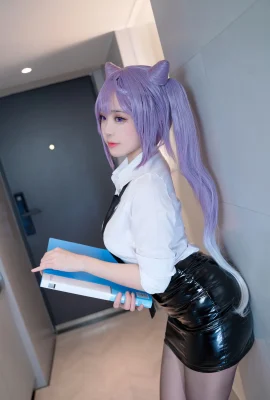 miko sauce ww Keqing OL (36 Photos)