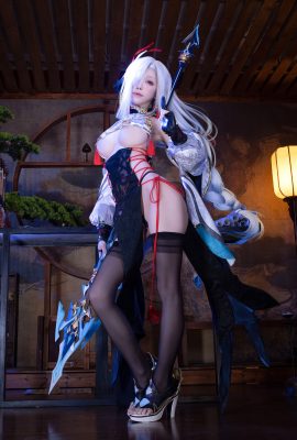 Aqua area – Shenhe qipao (original picture)