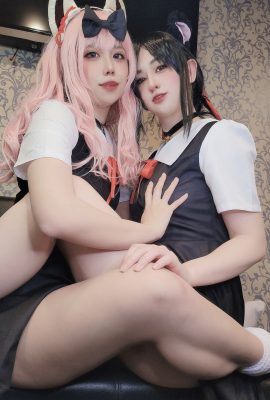 (Sake Nyama) Kaguya-sama also wants to flirt with the ladies who want to be touched (with mov)