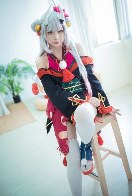(Murasaki) Hyakki Ayame (regular costume & 100 million people commemorative T-shirt)