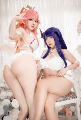 Sayo momo x Sally Dorasnow – Raiden Yae