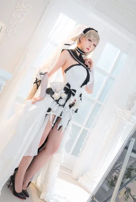 (Hoshilily Star Chichi) Pure white and pitch black – terrifying