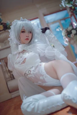(Mizuin Aqua) 2B White Version NieR_Automata NieR Automata
