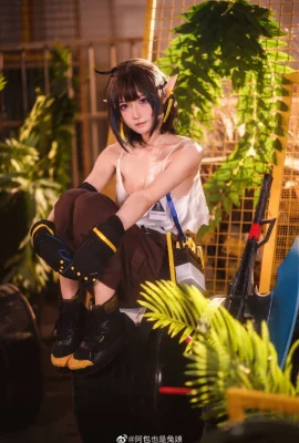 Arknights Anaconda cos Forge Forger cn Abao is also a bunny girl (12 photos)