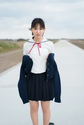 (Aihua Sawakuchi) The charm of JK style dressing is not diminished! The plump bust can be broken by blowjob (28 Photos)