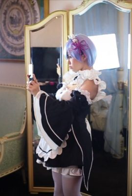 Short stature 148G cup waist beauty big breasts cosplayer Remurin, a sex toy who can wear maid-style costumes