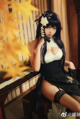 Azur Lane Azuma Spring Cheongsam·Whispering Chunxia @金晞JinX is not Snowman (9 photos)