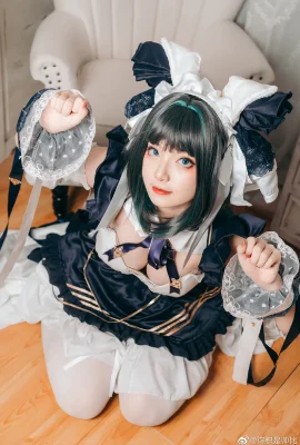 Azur Lane Cheshire@Xu Zhi is handsome (9 photos)