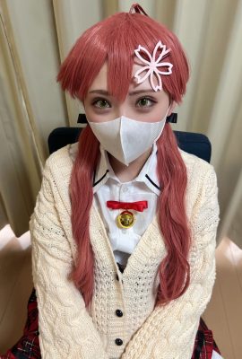 50 Bonus_Unreleased photos (cosplay photos) Vtuber Sakura Miko, Rina-chan