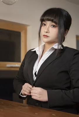 Cosplay Luo LiBeautiful GirlSAMA Drunk OL