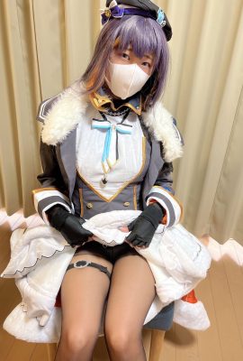 *New layer limited comeback (Vtuber) Peto Grin Reno-chan, I tried to make her say “hee hee” with her panties sliding and creampie 3 times in a row. Please take responsibility if you are disappointed.
