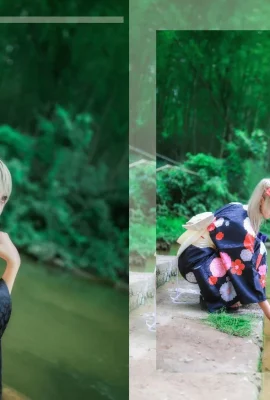 “Love Live!” Minami Kotori Marshmallow Unawakened Kimono Colorful Muse Snow Elf Eridojo Nozomi LL Song Festival Cheongsam (28 photos)