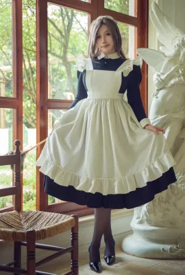 Popular Coser Don’t Stupid Cat OL Head Boss Theme Sexy OL Uniform Exposed White Underwear with Ultra Thin Black Silk Showing Gorgeous Body Sexy Photo 91P-02