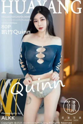 [HuaYang Huayang Photo]2025.05.20 Vol.640 Kaizhu Quinn full version of watermark photo[103P]