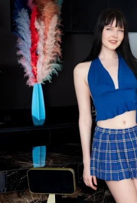 Amelia Riven – Blue Plaid (102 Photos)